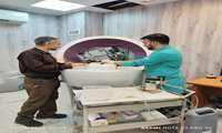 راه اندازی دستگاه میکرواسپکت آزمایشگاه جامع تحقیقاتی دانشگاه علوم پزشکی ایران